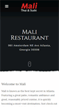 Mobile Screenshot of malirestaurant.com